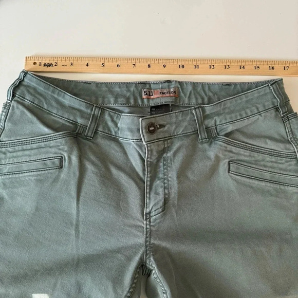 5.11 Tactical Women's Pants in Olive Green - Picture 15 of 16